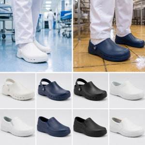 Sabots et chaussures professionnelles (santé / agroalimentaire)