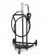 Chariot mobile pour fût avec pompe à piston 55 L/min