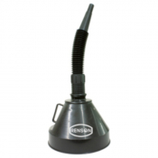 Entonnoir en plastique Ø 160 mm avec flexible et filtre