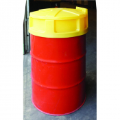 Entonnoir PE avec couvercle pour fût de 200 litres