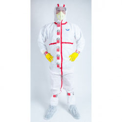 Kit de protection avec combinaison amiante complet pour un travail en sécurité